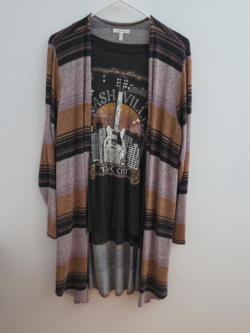 NWT Maurices Long Cardigan Sz L Altar'd State Tee Sz XL